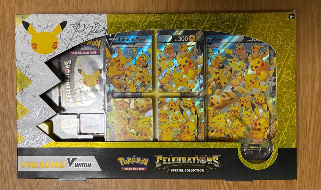 ポケモン ピカチュウ V UNION 海外限定セット 新品未開封 ピカチュウV-UNION 海外版 英語版 プロモ 4枚セット Pikachu V-Union