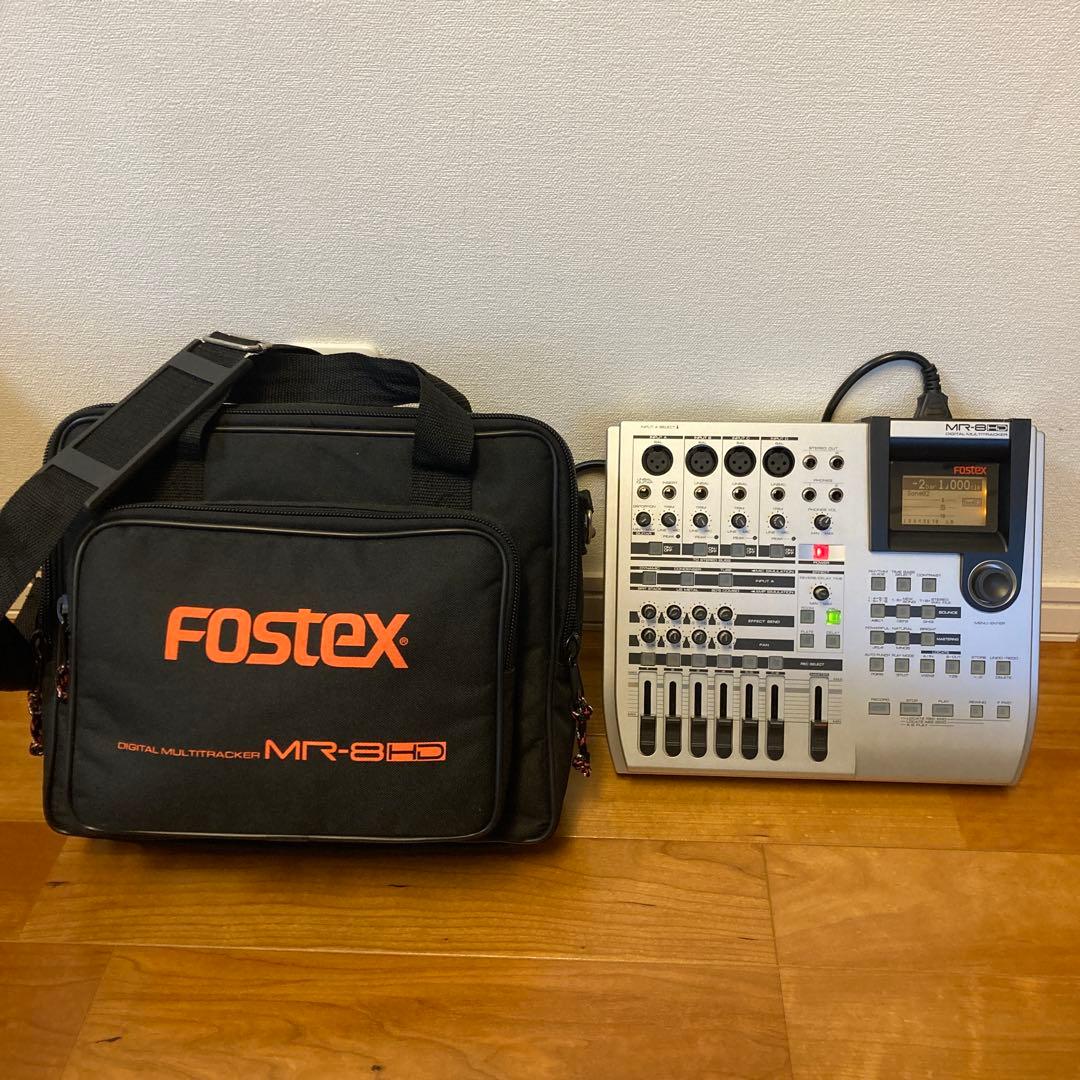 ⭐︎専用バック付き⭐︎Fostex MR-8HD デジタルマルチトラッカー MR-8HD/CD | Fostex(フォステクス)Fostex(フォステクス)