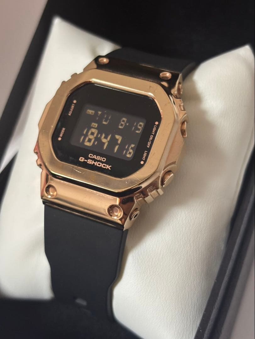 極美品CASIO G-SHOCK GM-S5600PG ピンクゴールド最終価格