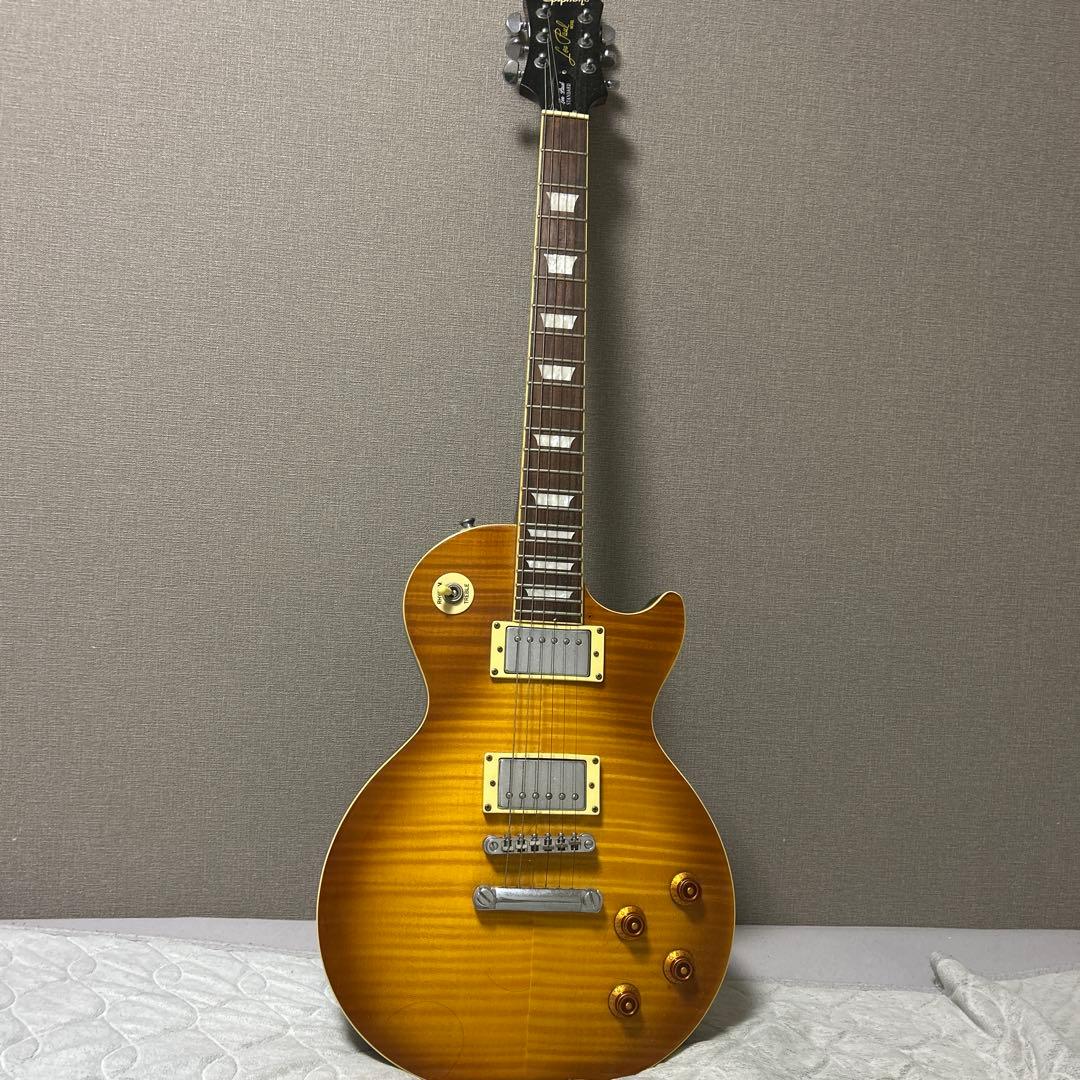 レスポールスタイル エレキギター サンバースト