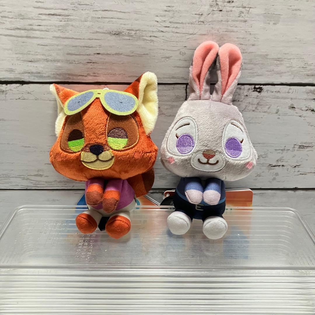 ズートピア2☘️＆youマスコット キャラクターグッズ ニック ジュディ