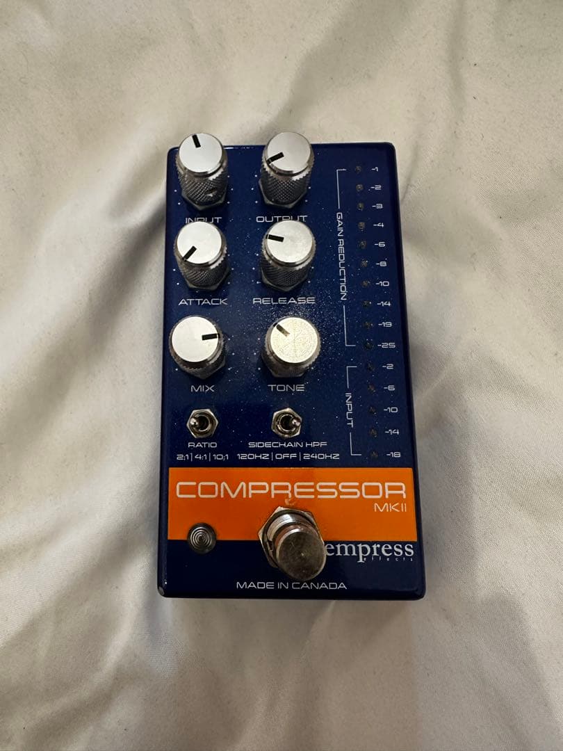 コンプEmpress Effects Compressor MKII Blue