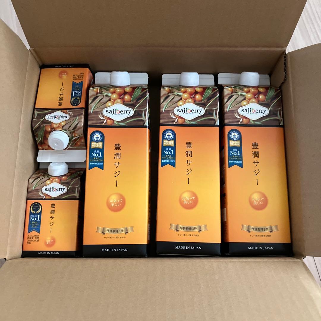 豊潤 サジー 1000ml 3本 300ml 2本 - メルカリ