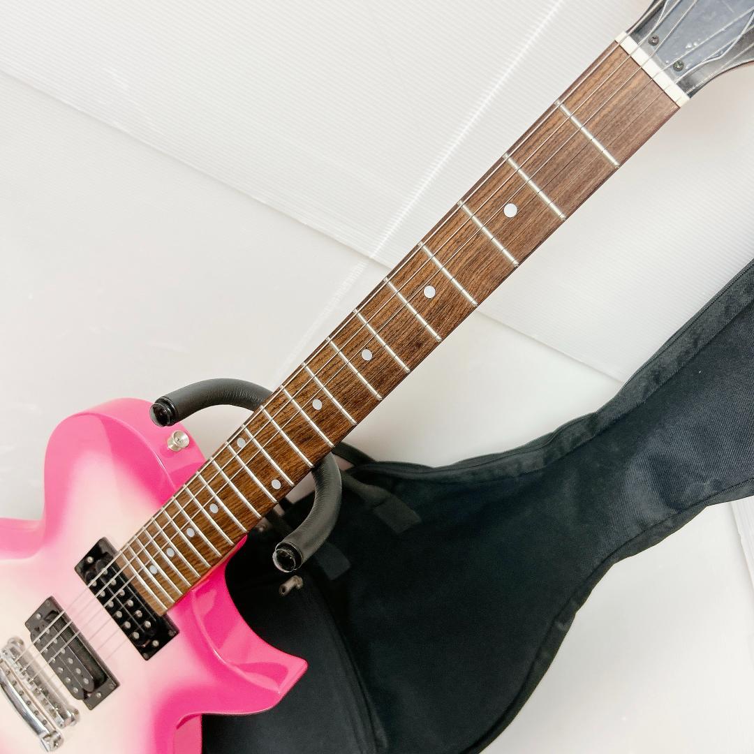 美品 Burny バーニー Lespaul Custom レスポール ピンク - メルカリ