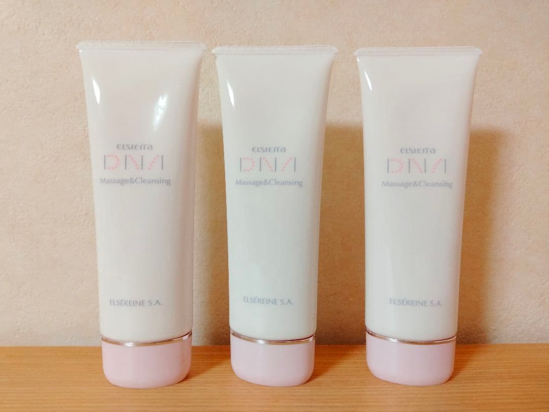エルセラーン　マッサージ&クレンジングクリーム　洗顔クリームサンプル3つ