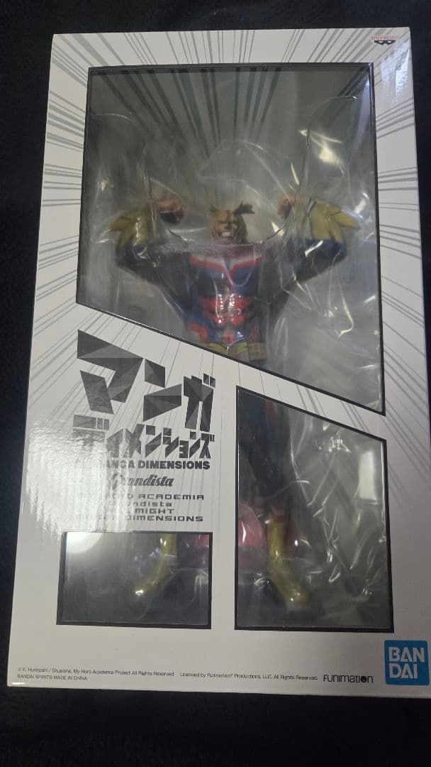 新品未開封 マンガディメンションズ オールマイト フィギュア
