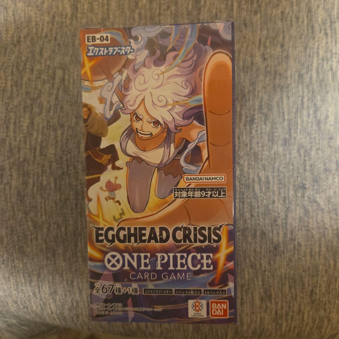 ワンピース　EGGHEAD CRISIS エッグヘッド 1BOX テープ付き Amazon.co.jp: ワンピースカードゲーム エクストラブースター エッグ