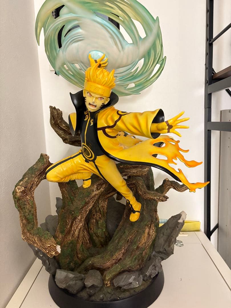 NARUTO 漩渦ナルト フィギュア 九喇嘛・仙人モード 大迫力 スタチュー