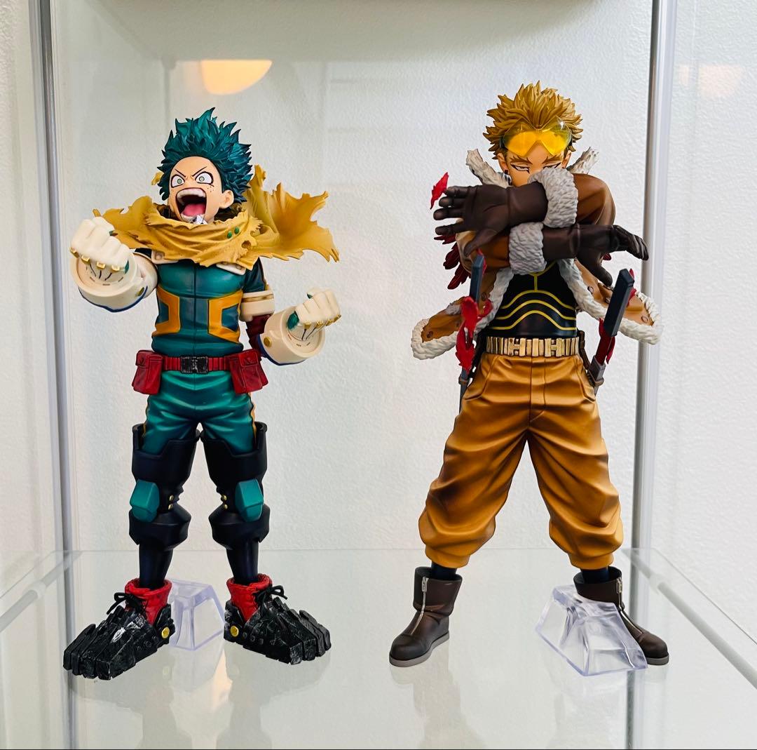 一番くじ ヒロアカ 紡ぐ力 A賞 緑谷出久 D賞 ホークス フィギュア デク