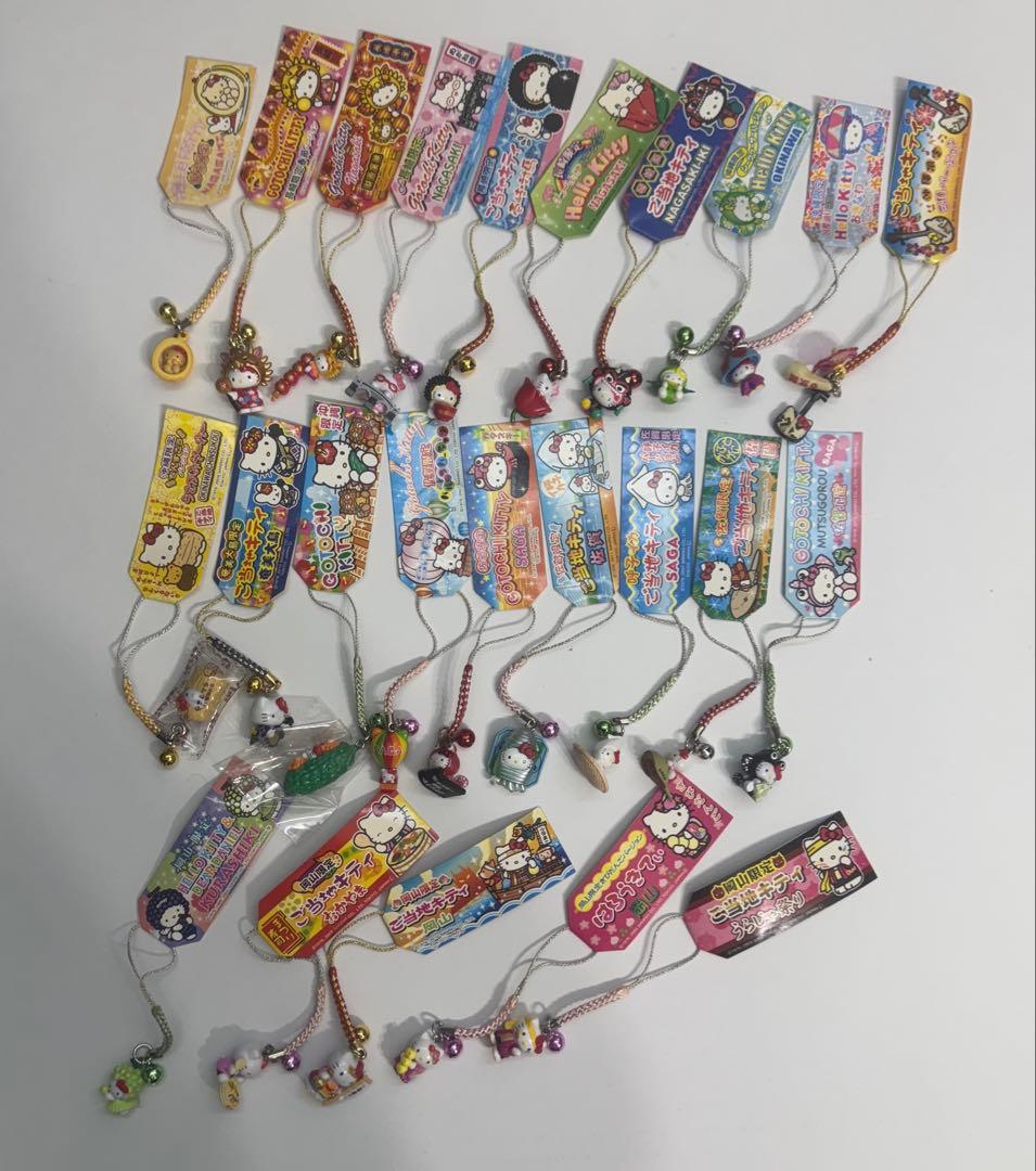 星*奨様 【レアあり】ご当地キティ　根付ストラップ　セット③