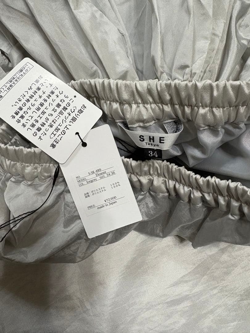 最終✳︎SHE Tokyo シートーキョー Eleanor エレノア アイスグレー