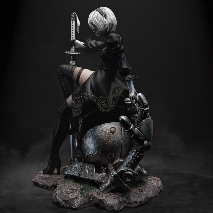 1/6 2B 未塗装未組立 ニーアオートマタ ガレキ NieR Automata - メルカリ