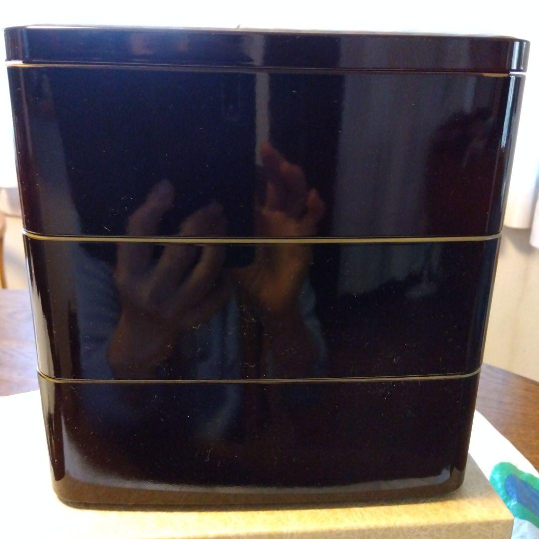 漆器重箱　三段