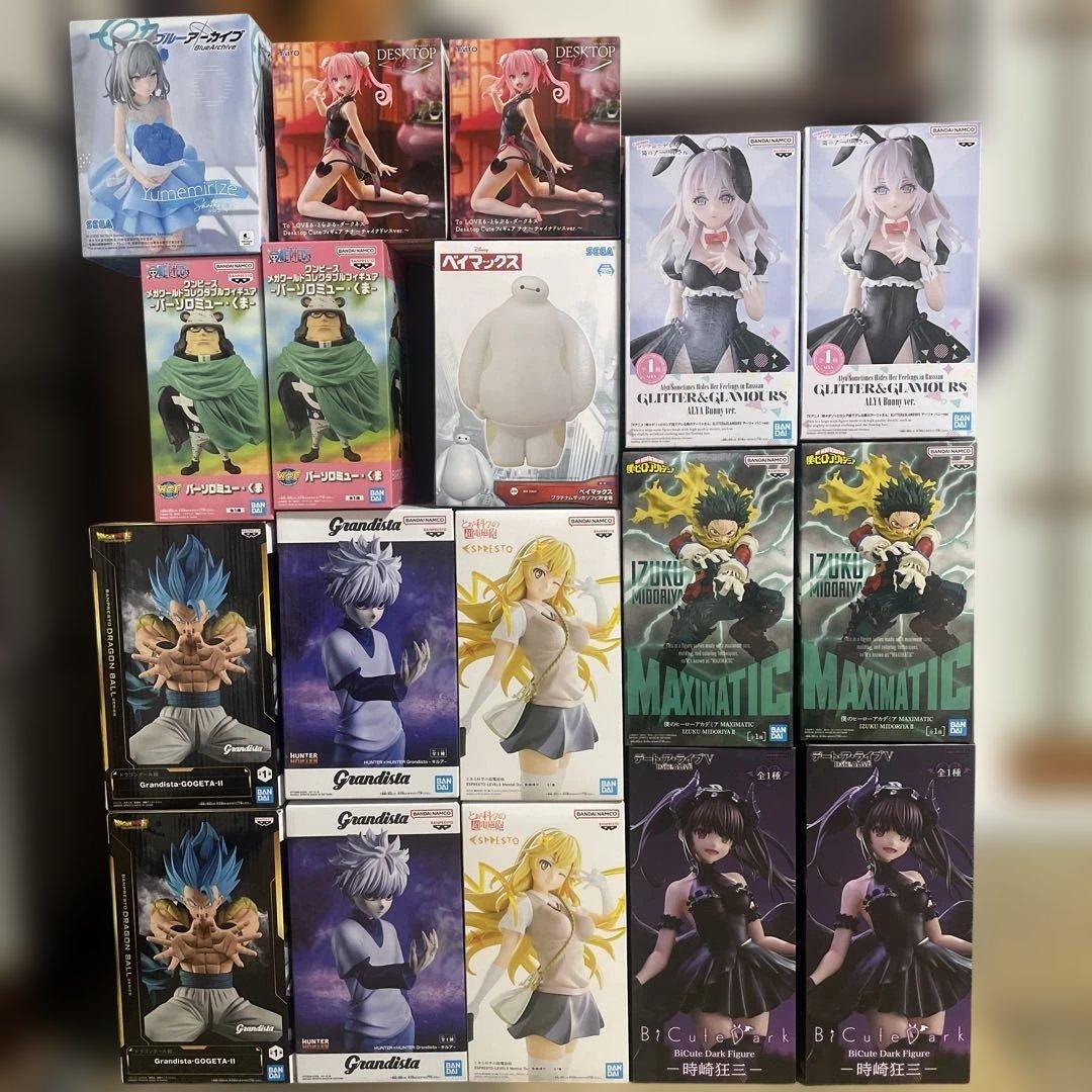 最新プライズフィギュア　まとめ売り　18体