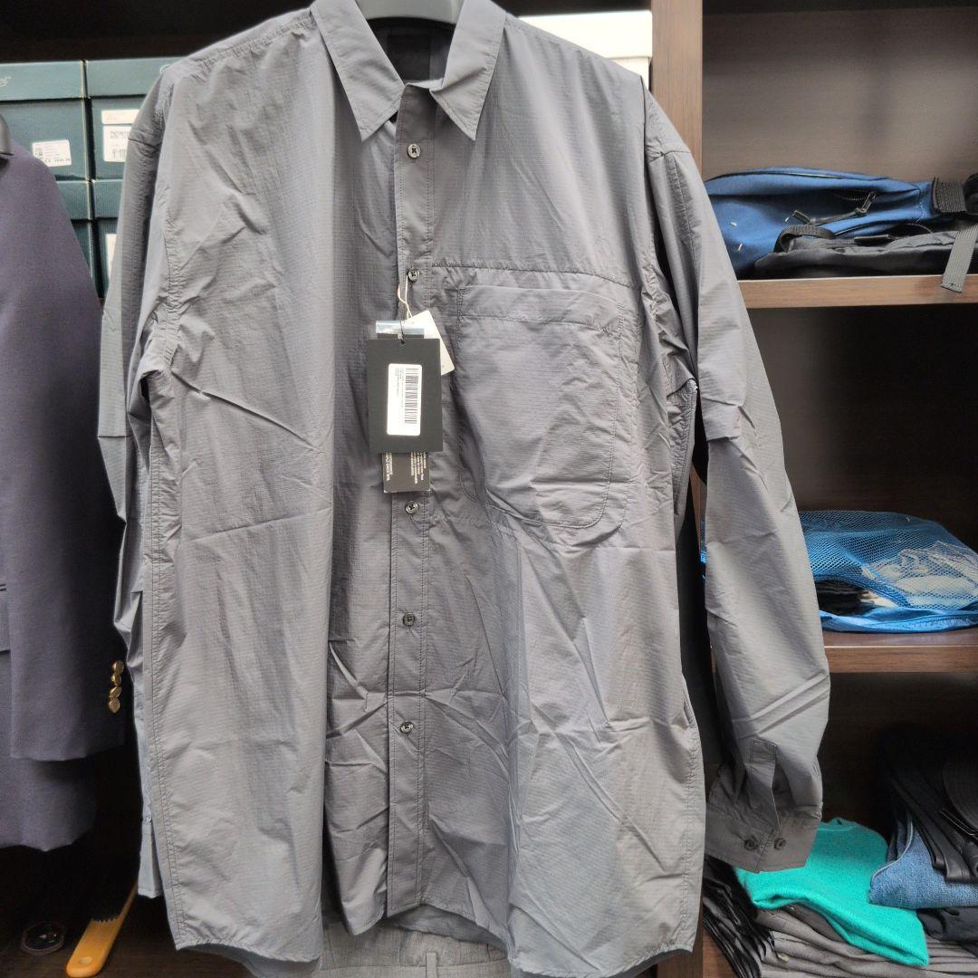 トップス DAIWA PIER39 TECH TRAVEL SHIRT charcoal