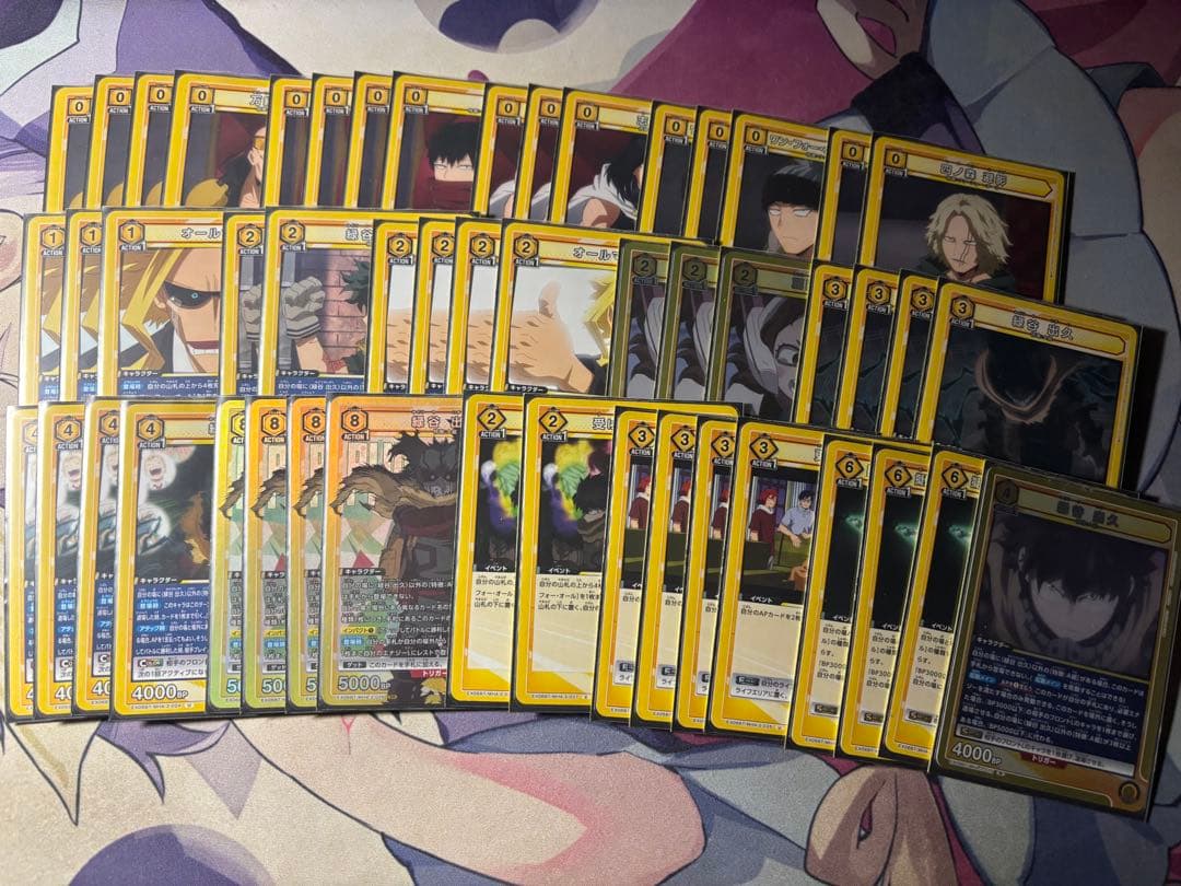 ユニオンアリーナ 黄デク デッキ 調整パーツ付き