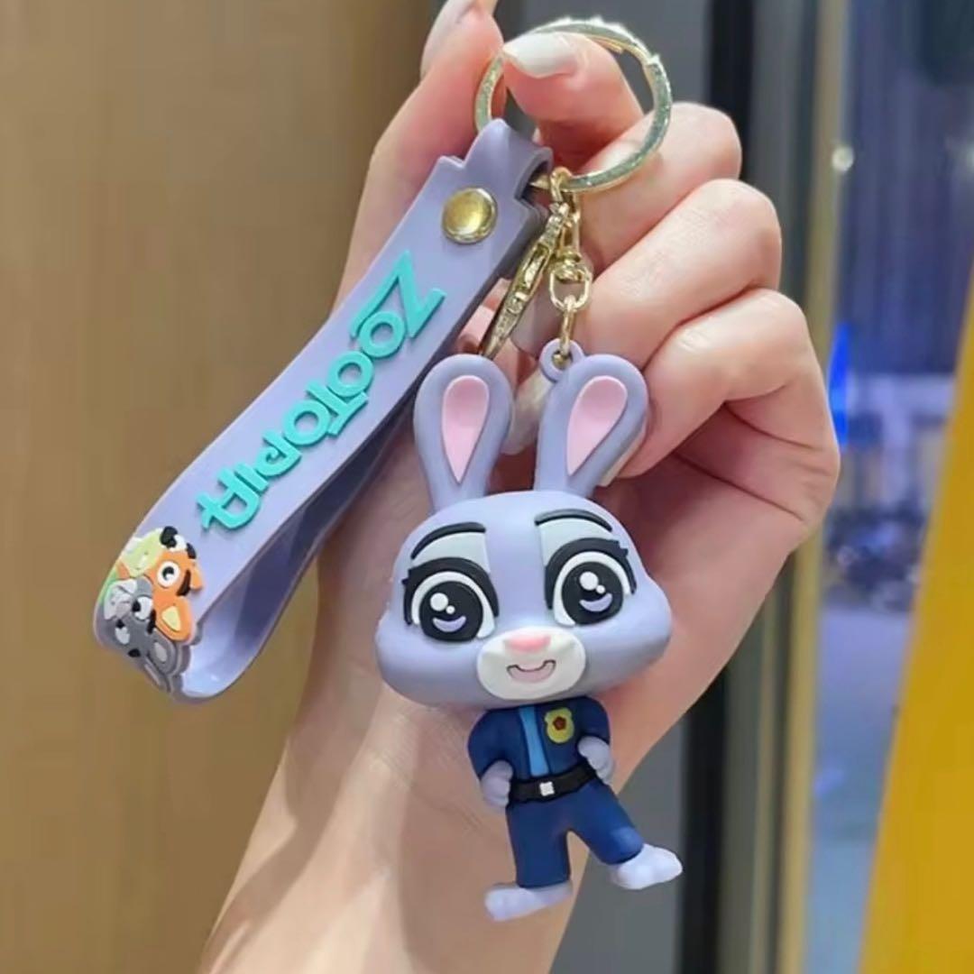 Disney❣️ズートピア2 ニック＆ジュディ キーホルダー ストラップ