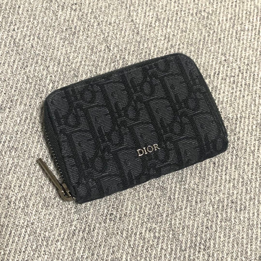 DIOR ディオール ジップケース ディオール ジップコインケース カードケース Dior オブリーク ジャ