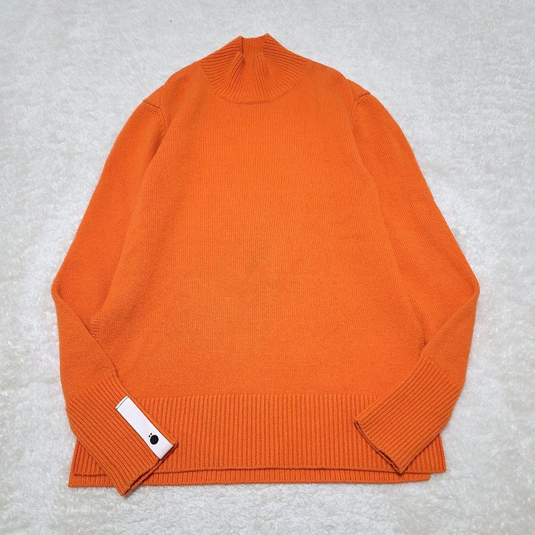 【人気】　2023年　エンフォルド　ハイネックニットプルオーバー 　ミドルゲージ