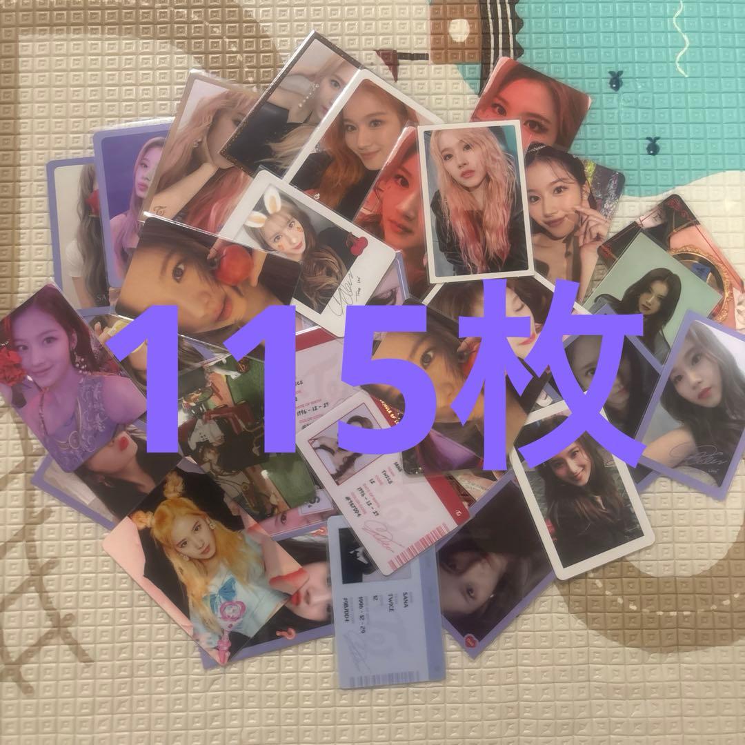 TWICE アルバム 封入 トレカ サナ まとめ売り 79枚