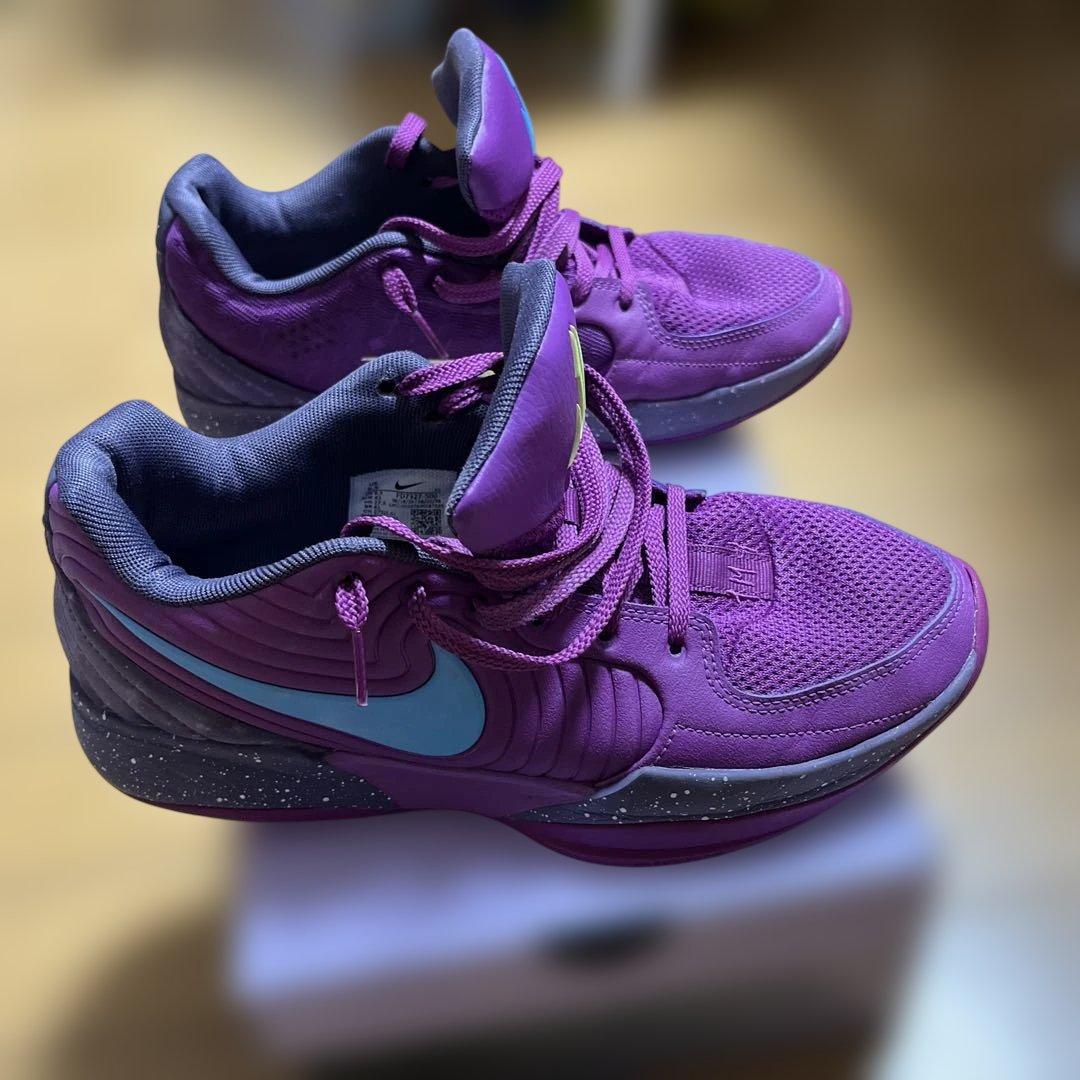 NIKE バッシュ パープル JA2 EP ジャモラント 27.5cm ナイキ - メルカリ