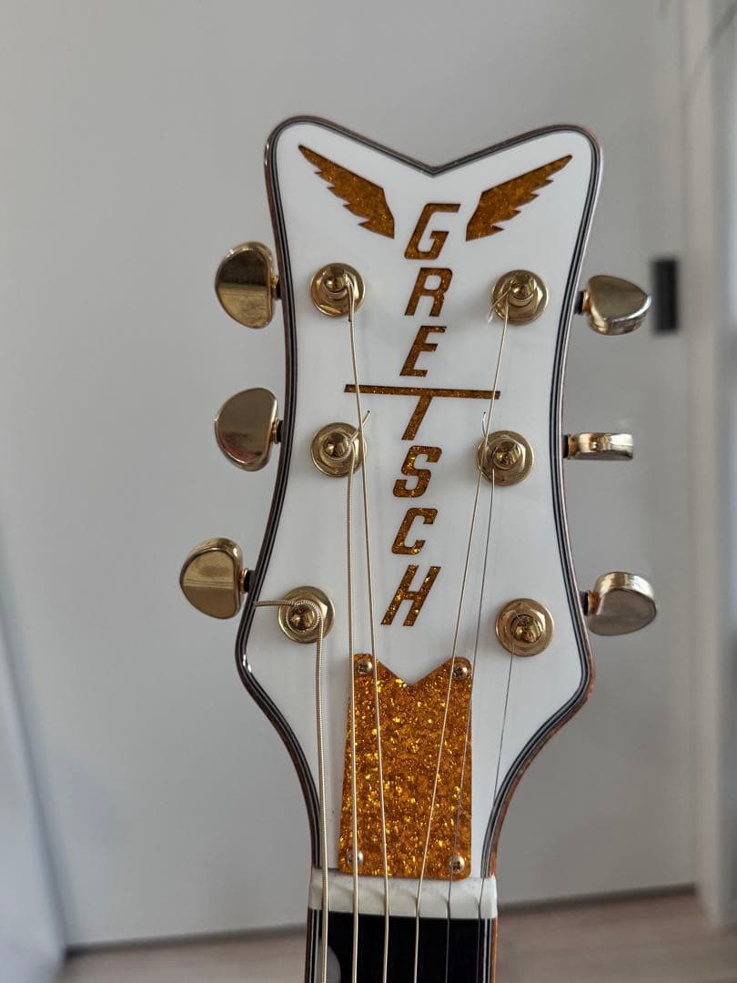 GRETSCH G5021 WPE WHT ハードケース付 エレアコ アコギ 白 - メルカリ