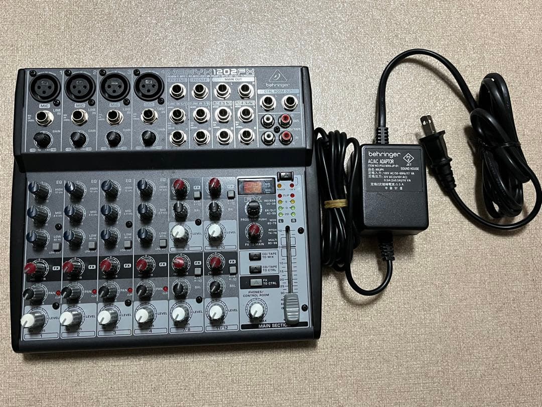 BEHRINGER XENYX1202 ベリンガー アナログミキサー 1202 XENYX - 製品一覧 - ベリンガー公式ホームページ