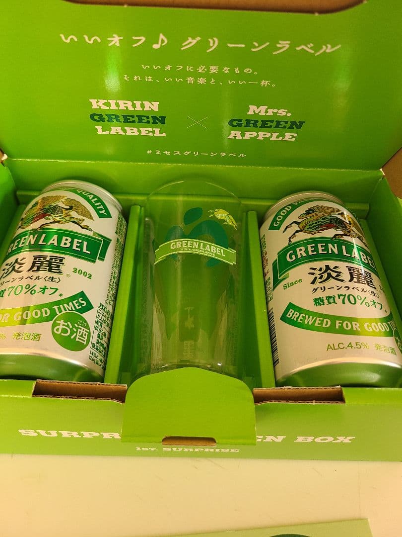 当選品♪Mrs. GREEN APPLE サプライズグリーンボックス - メルカリ