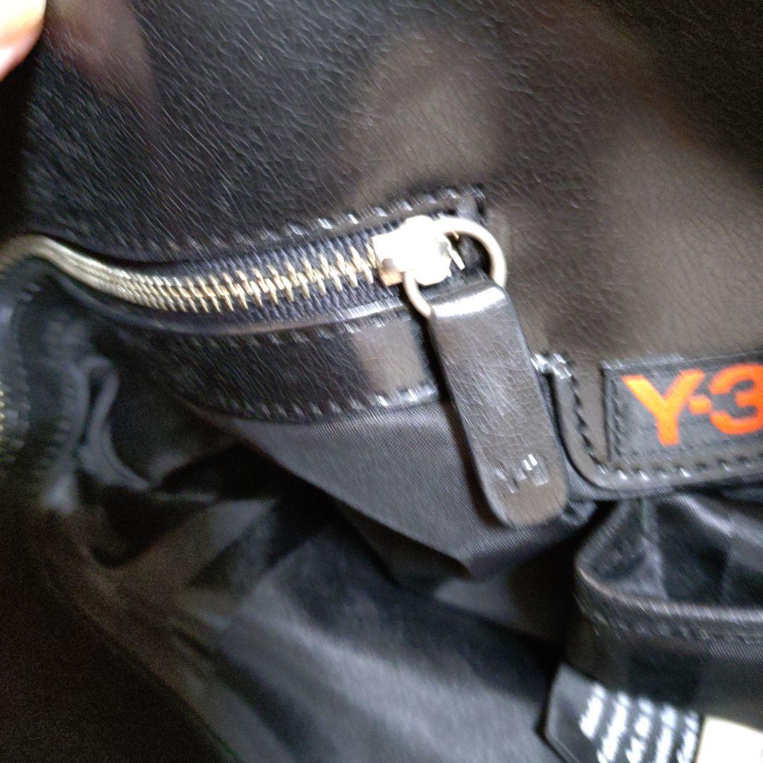 Y-3✕アディダス トートバッグ バケツ型 黒 キャンバスレザー ワイスリー