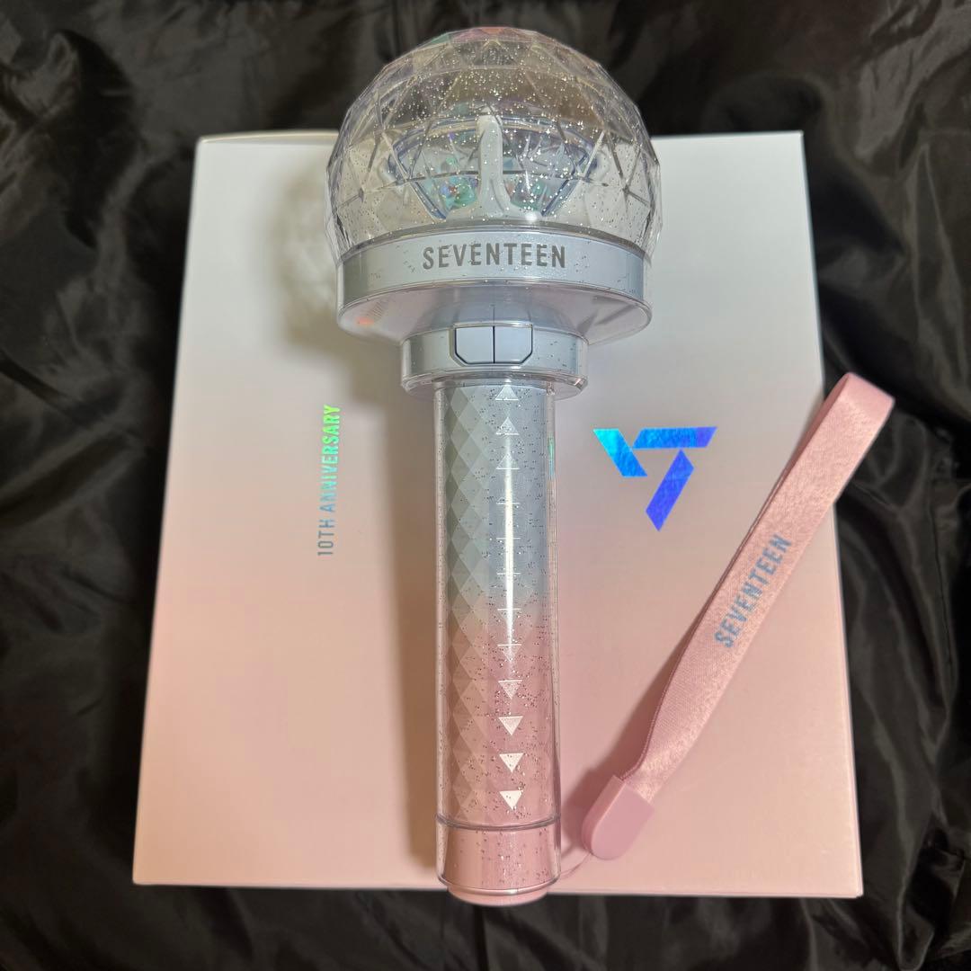 SEVENTEEN ペンライト 10周年 ver3 セブチ カラット棒 - メルカリ