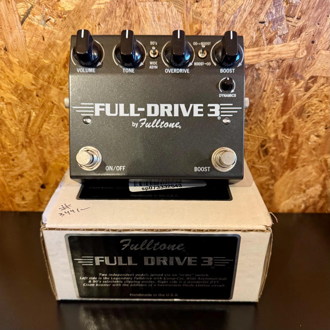 たらちゃん　Fulltone FULL-DRIVE 3 ギターエフェクター