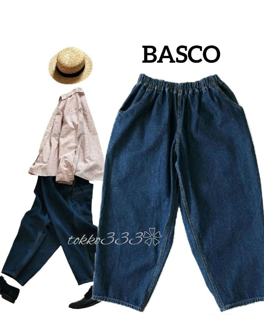 BASCO✨️マオパンツデニム バックポケット 大きいサイズ