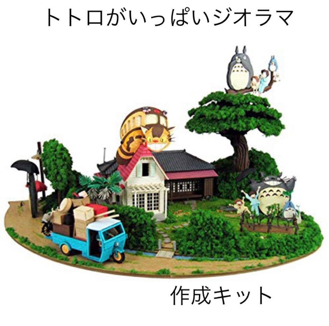 となりのトトロ みにちゅあーとキット【トトロがいっぱいジオラマ】 MK07-35 楽天市場】となりのトトロ みにちゅあーとキット【トトロがいっぱい