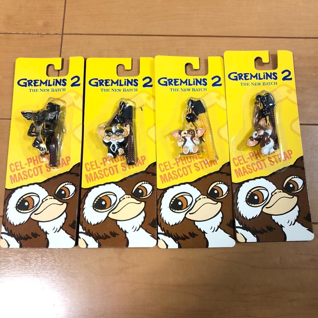 新品4個セットGREMLINS ストラップ ギズモ ストライプ モホーク Jada グレムリン フィギュア ギズモ 4個セット グレムリン、ギズモ