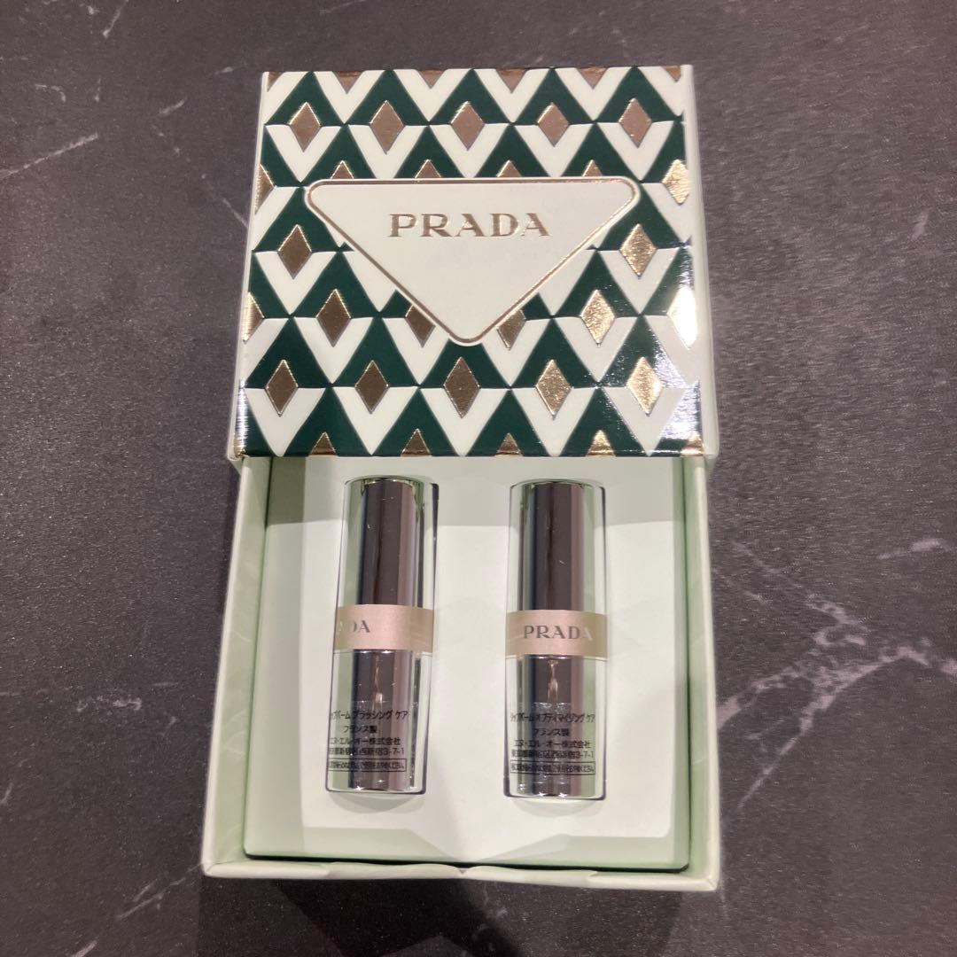 PRADA リップバーム ミニセット U001 U000 - メルカリ