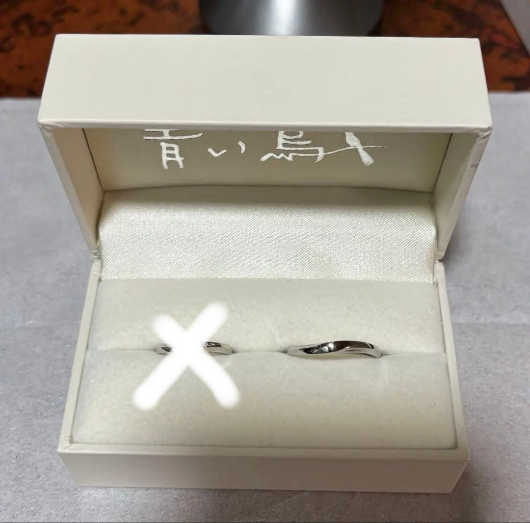 定価の約7割引！☆希少☆パラジウムリング 結婚指輪　男性用