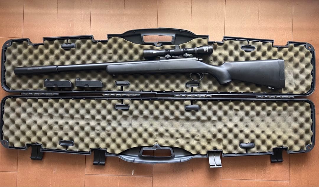 (中古品) VSR-10 プロスナイパー Gスペック++スコープ+ライフルケース