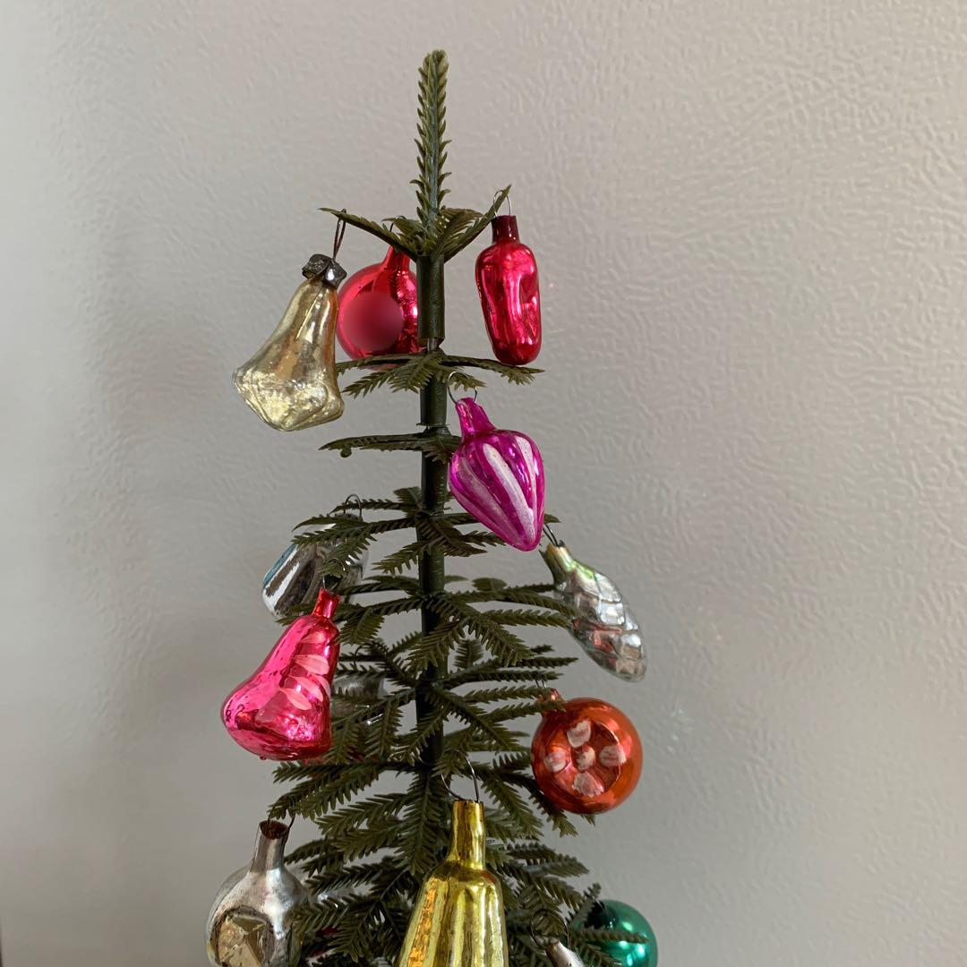 《値下げ》ソビエト ミニガラスオーナメントセット 16個 ヴィンテージ