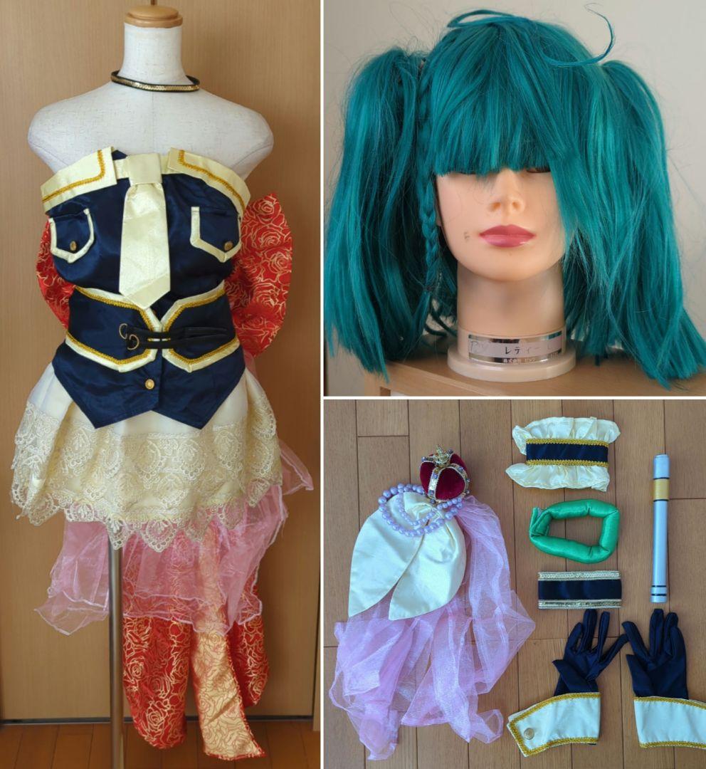 【CLASSE PRO製ウィッグ・マイク付き】マクロスF ランカ・リー