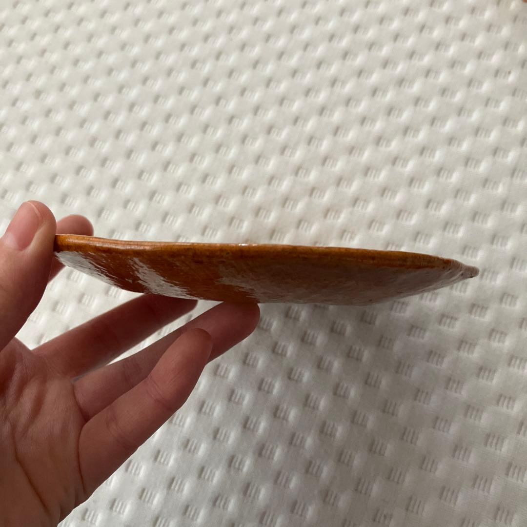 大樋長左衛門 大樋焼 大樋窯 菓子皿 菓子器 銘々皿 青海盆 多用皿