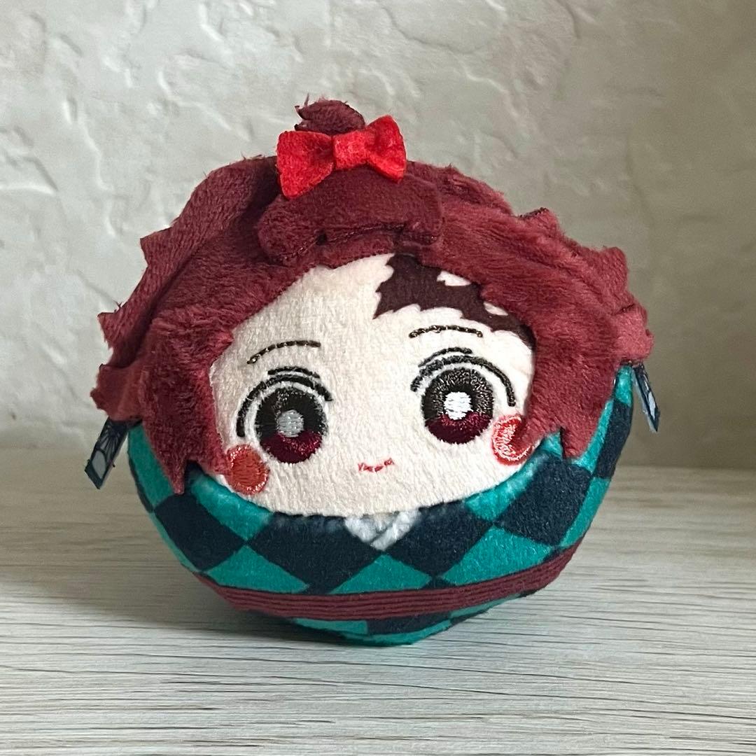 鬼滅の刃 コロこっと おき上がりくっつき ぬいぐるみ 炭子 竈門 炭治郎 遊郭編