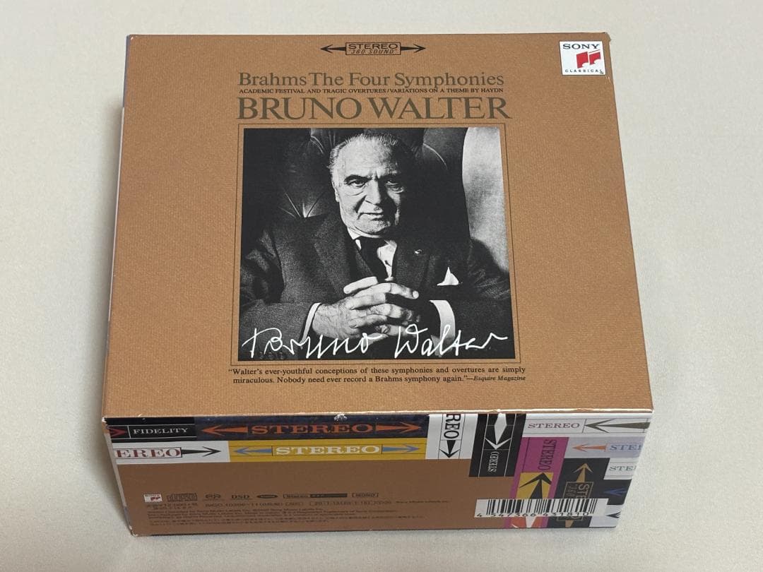 5SACD＋CD◇ブラームス：交響曲全集・管弦楽曲・協奏曲・声楽曲集 ワルターM