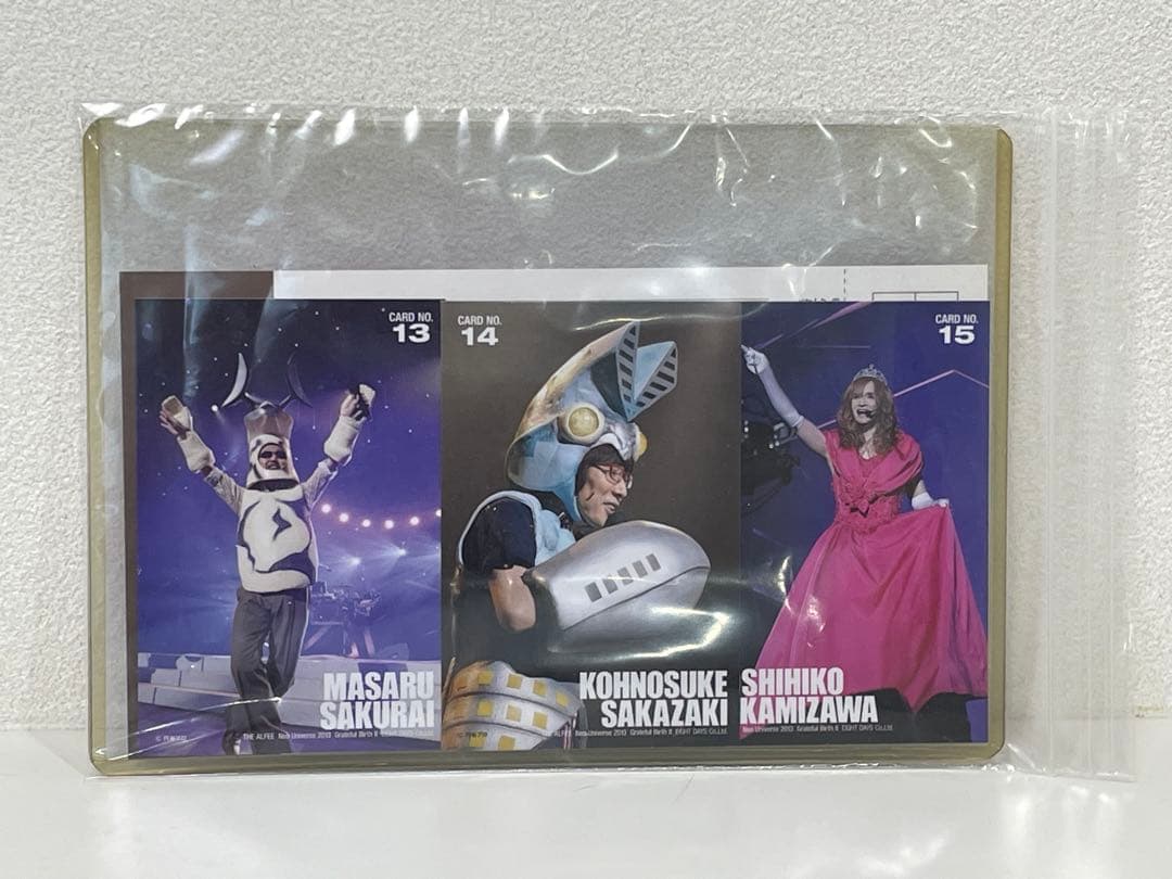 く*ろ様 THE ALFEE アルフィー 2013秋ツアートレカ 3枚セット