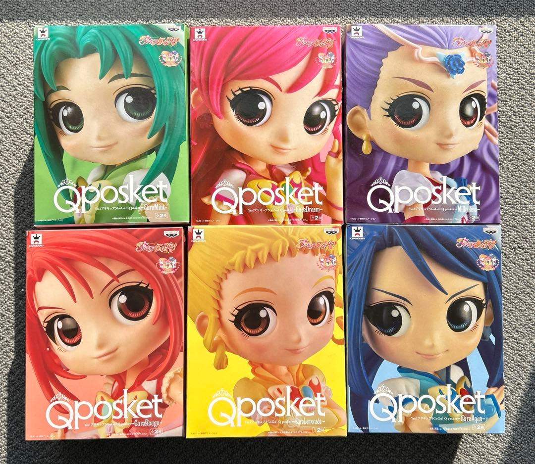 プリキュア5GOGO フィギュア6体 新品未使用