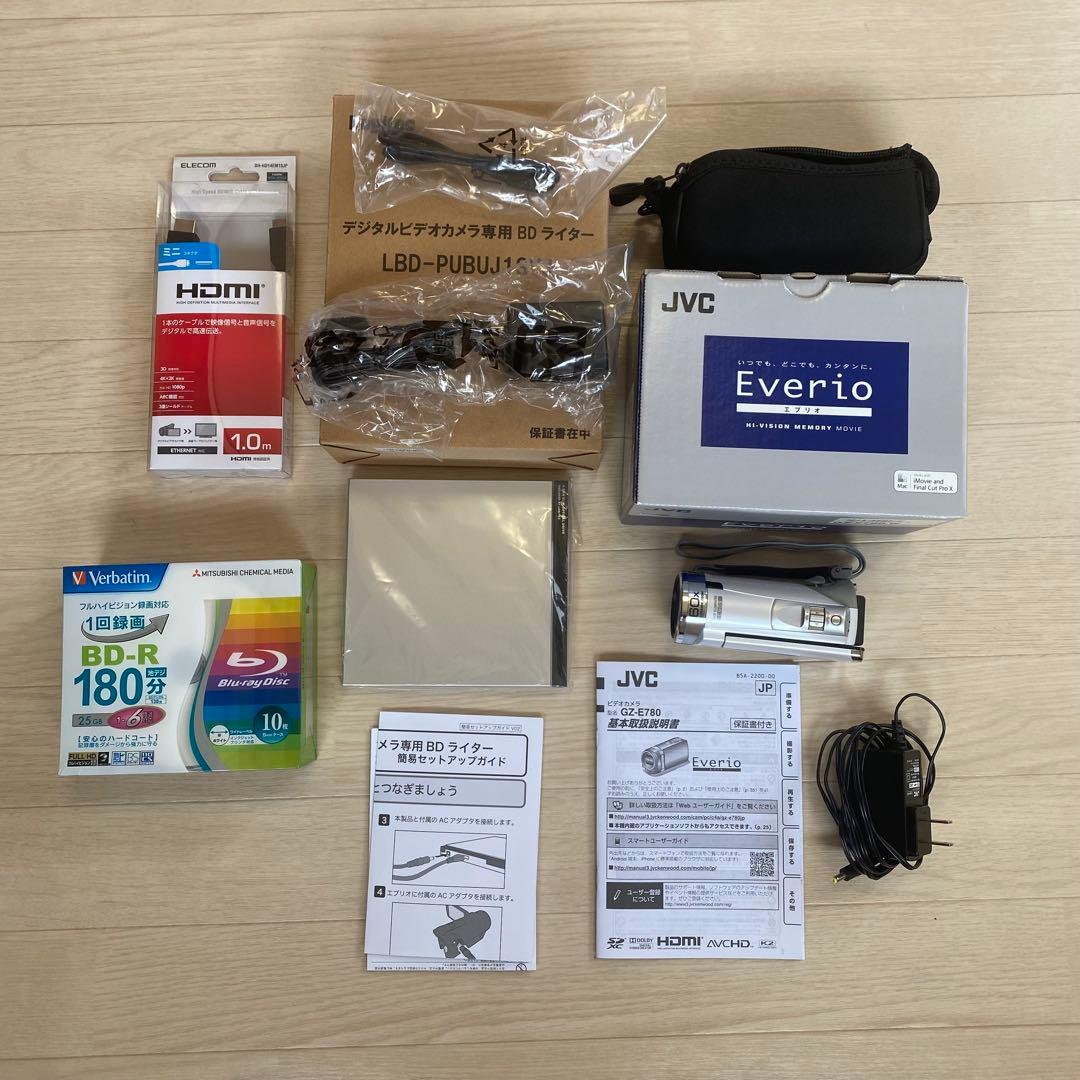 エブリオ　ビデオカメラ　セット 耐衝撃」「耐低温」の保護性能を搭載した、コンパクト＆シンプルな