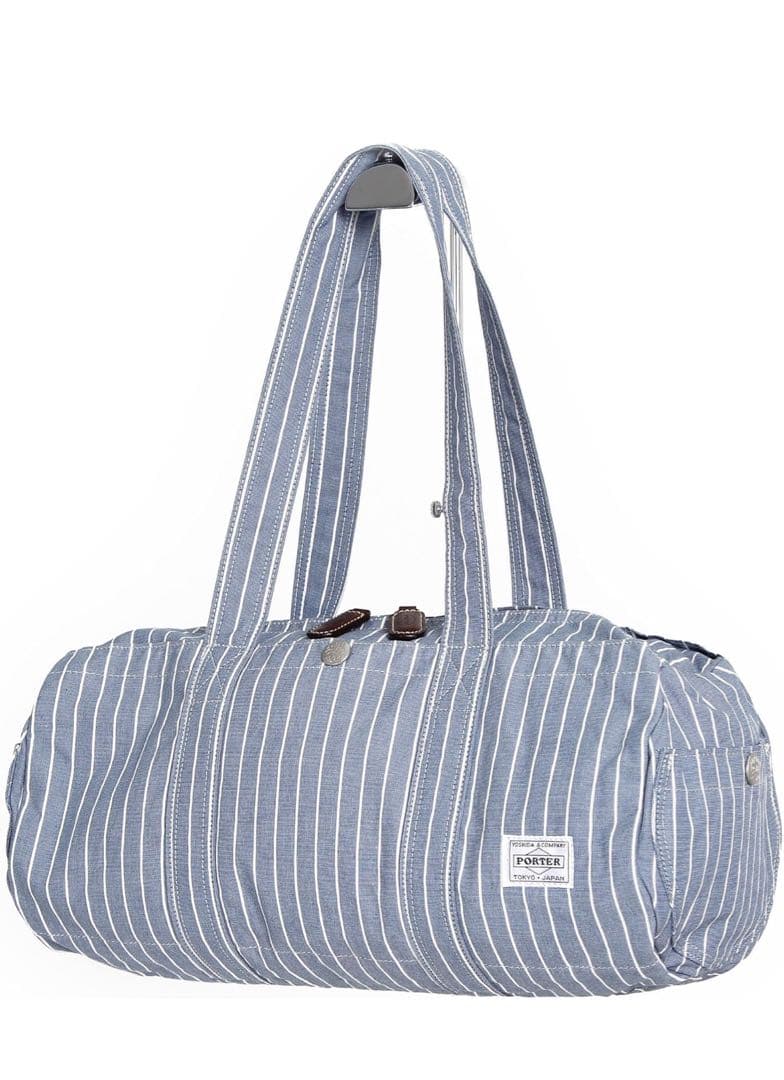 [ポーター] 吉田カバン ブルーストライプ ボストンバッグ 708-07151