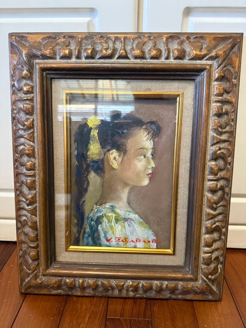 32.「タイトル不明」髙橋一善 油絵