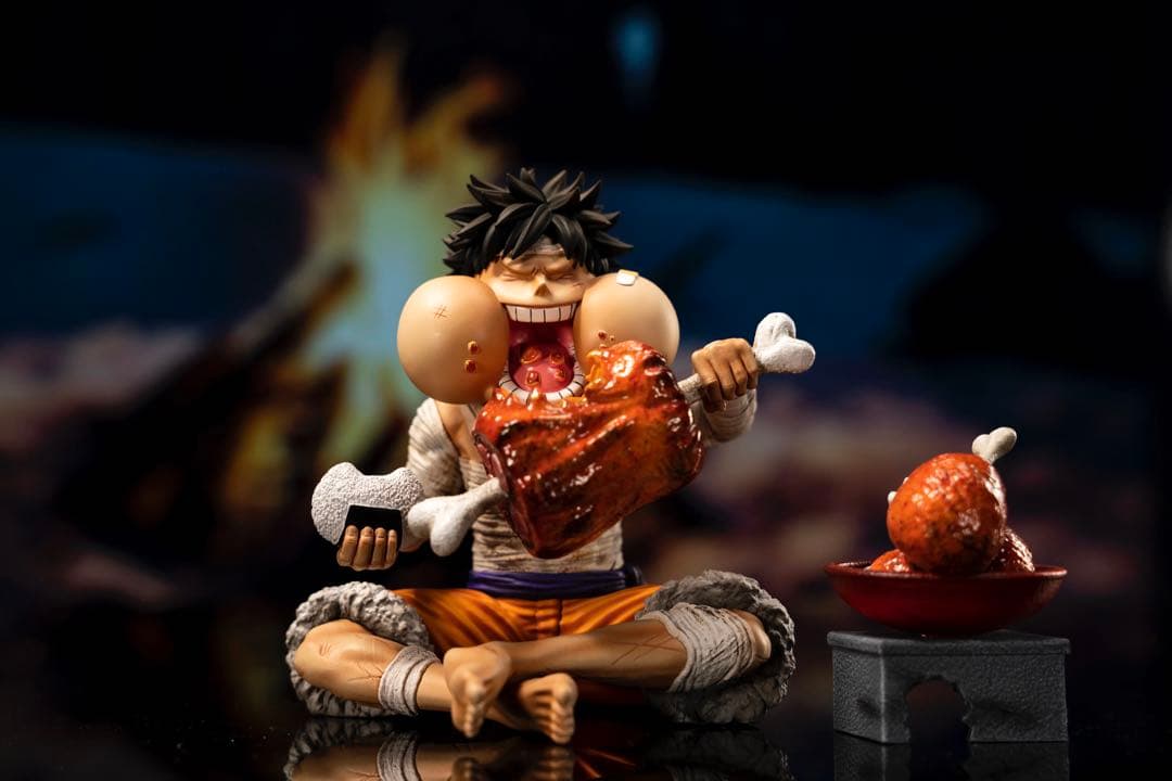 ONE PIECE ワンピース ルフィ【食事】 フィギュア ガレージキット
