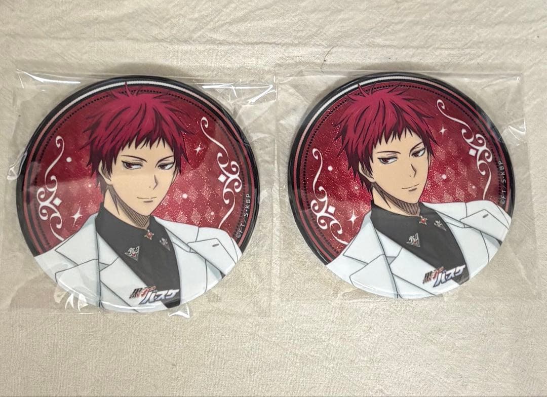 黒子のバスケ 黒バス 赤司征十郎 GIGOカフェ 缶バッジ - メルカリ