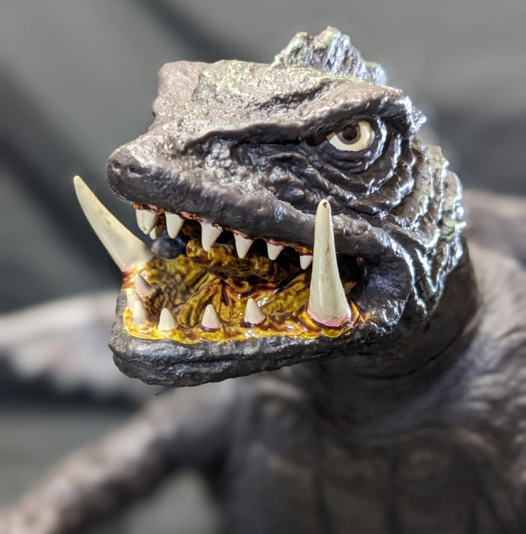 昭和ガメラ＆ギロン＆宇宙ギャオス（ロケット）ソフビフィギュア3体